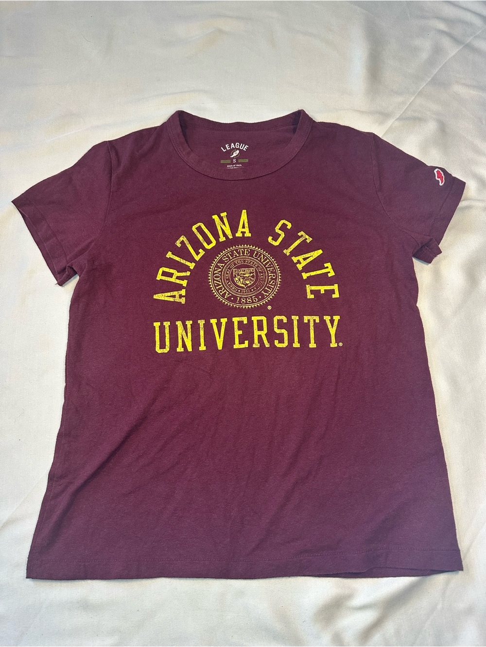 League Maroon Arizona State University Graphic Tee